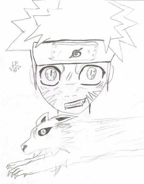 Naruto With Nine Tail Fox