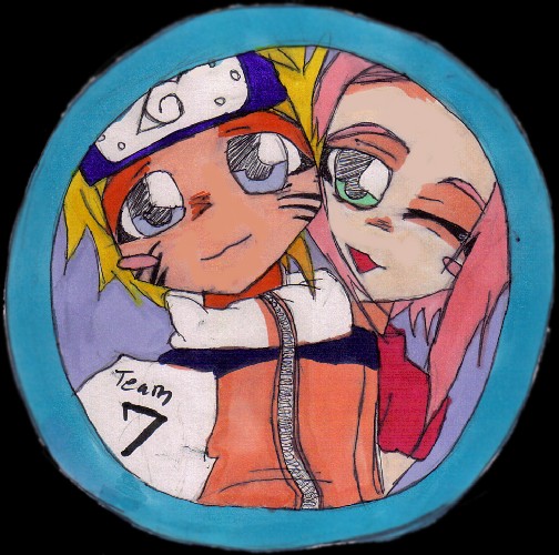 Naruto And Sakura Chibis