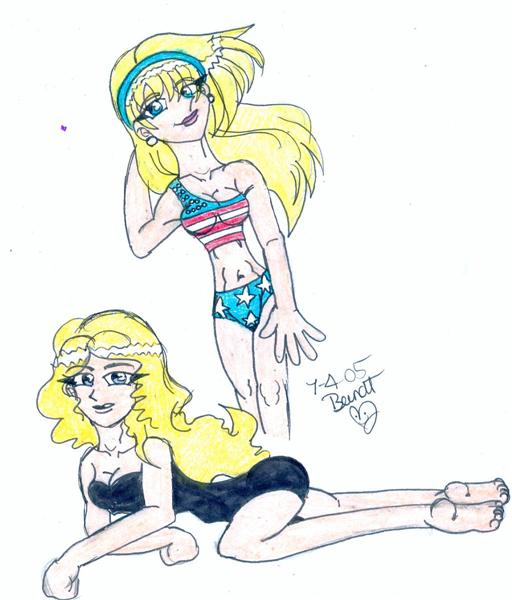 Supergirl/black Canary