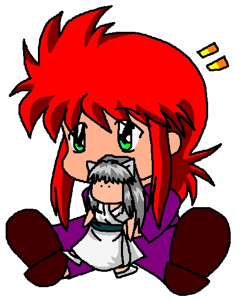 Shuuichi Holding Youko Plushie