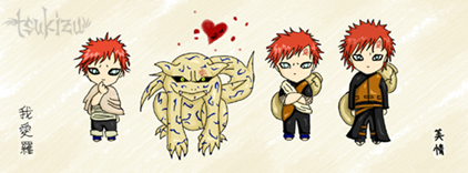 Little Gaara's Growing Up