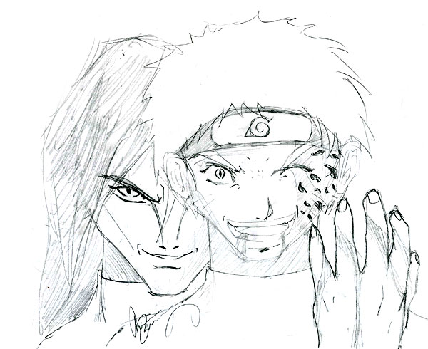 Naruto Evil Sketch