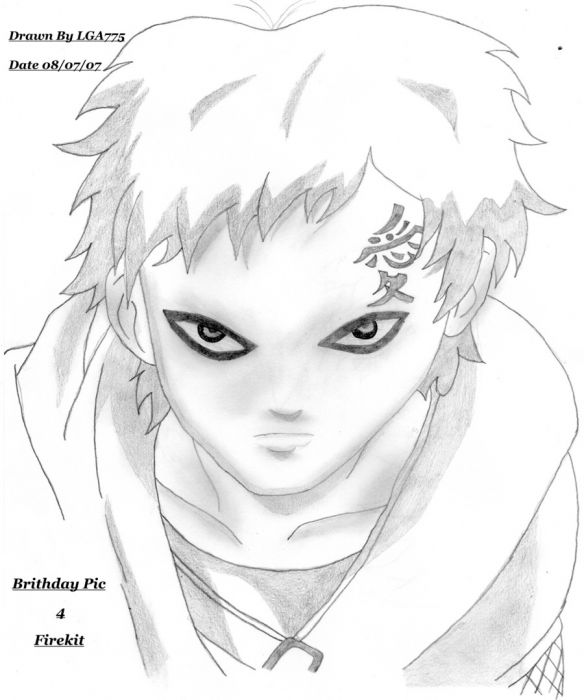 Gaara Of Sand