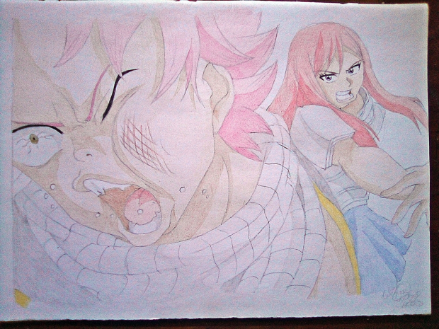 Natsu and Erza