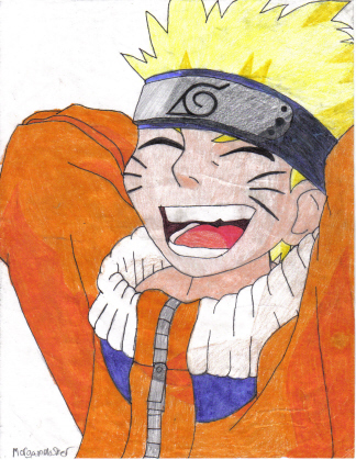 Laughing Naruto