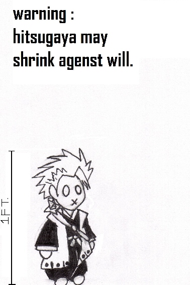 "hitsugaya May Shrink"