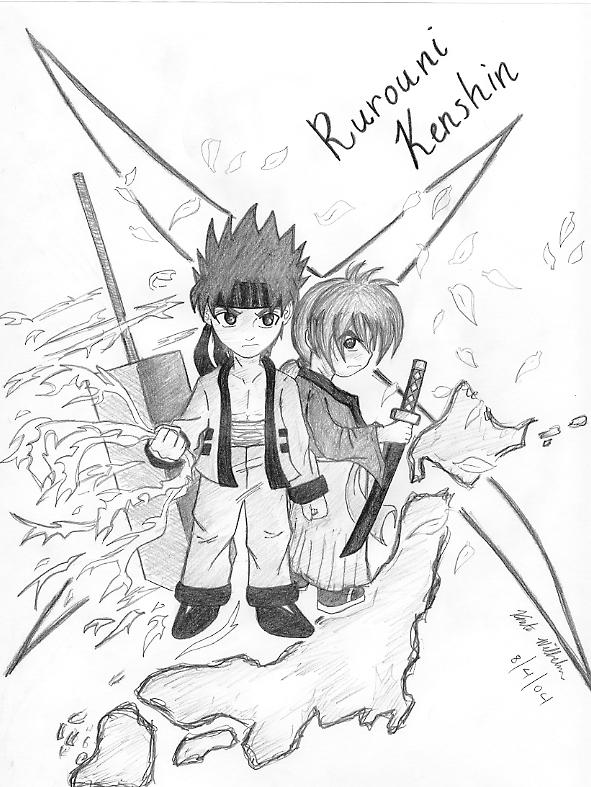 Kenshin And Sanosuke