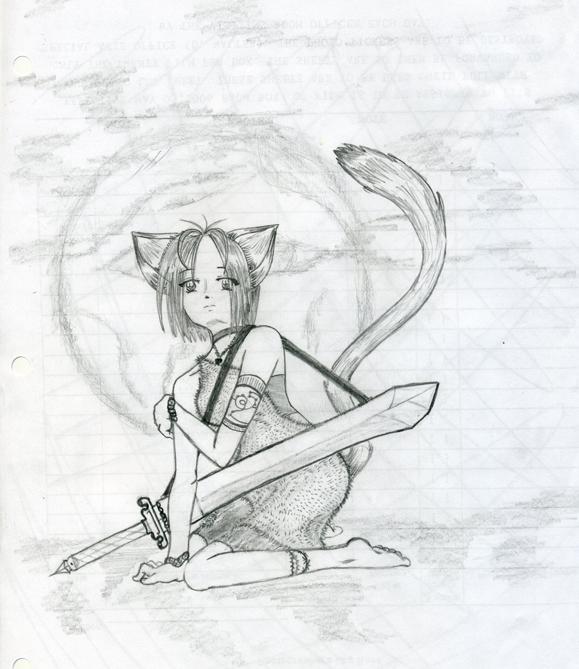 Warrior Neko