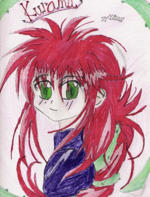 Kurama All  Cute (colored)