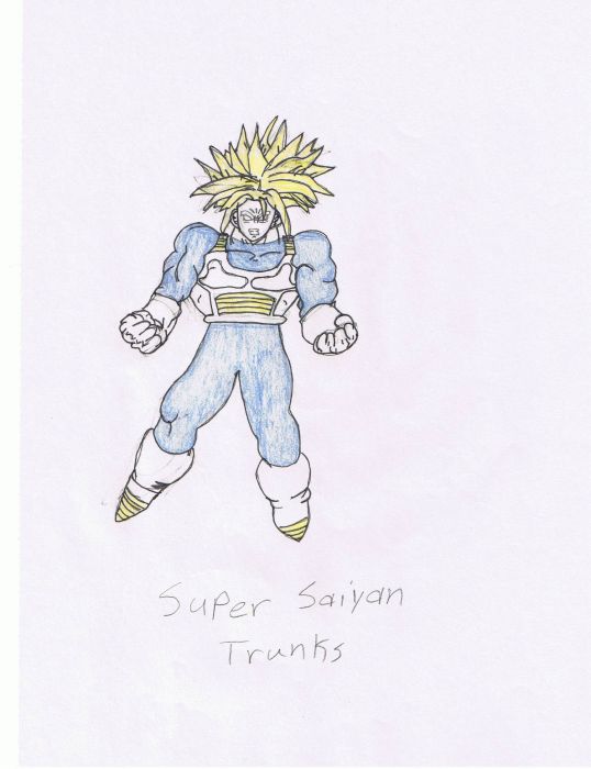 Super Saiyan Power Up Trunks