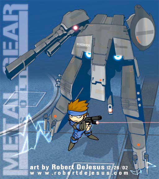 Chibi Metal Gear Solid