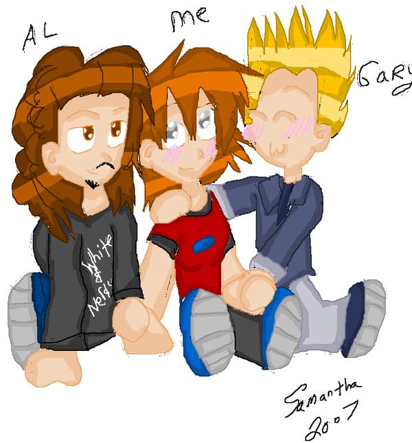 Me, Al, And Gary Chibi