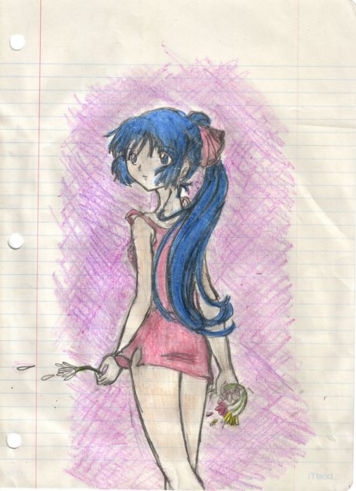 Blue Haired Girl