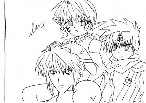 Saiyuki Group Pic