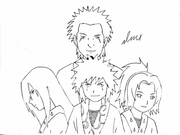 3rd Hokage And His Former Teammates