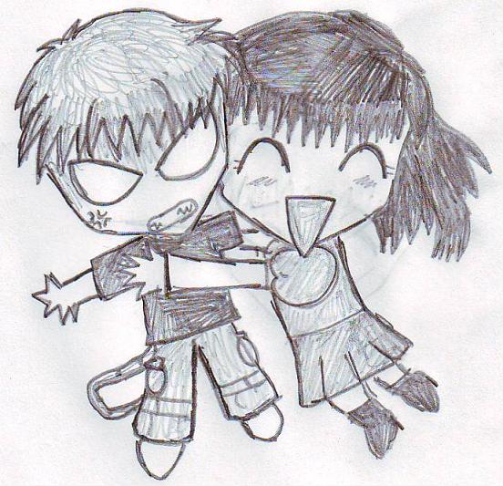 Kyo And Kagura Chibi