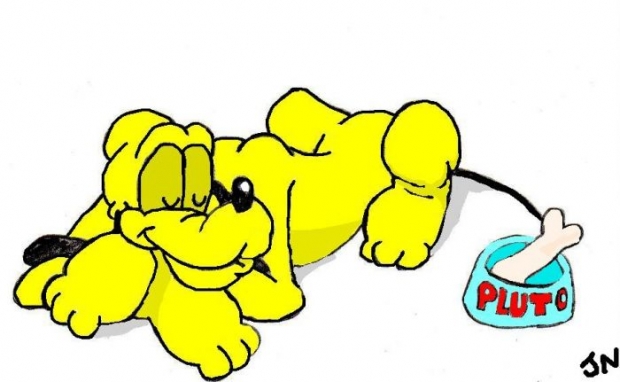 Pluto (colored)