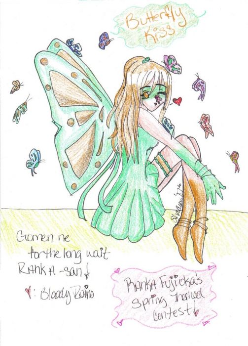 Butterfly Kisses (ranka's Contest)