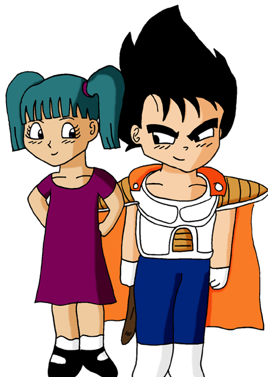 Bulma And Vegeta Ages 4 And 5