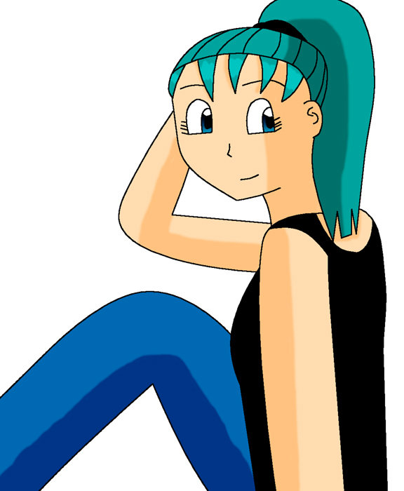 Bulma Sitting