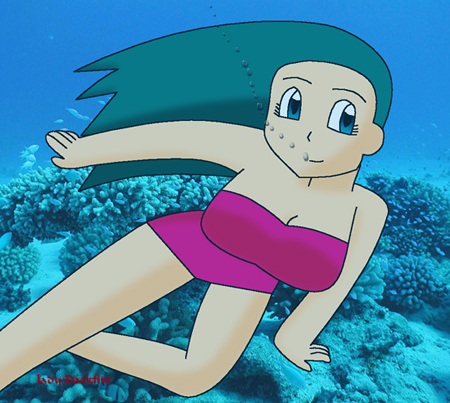 Underwater Bulma 3