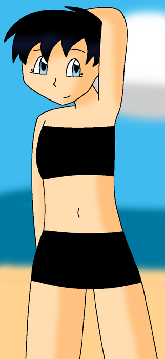 Videl At The Beach