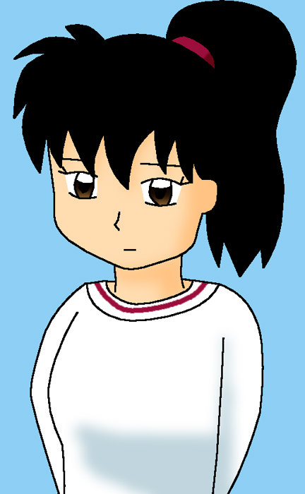 Kagome Dressed For Gym