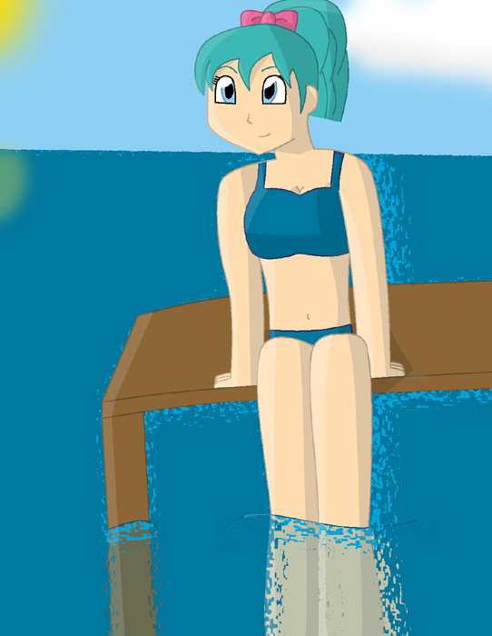 Bulma On A Dock