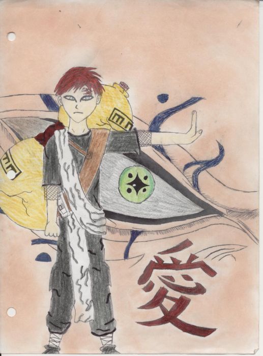 Gaara Shukaku Color