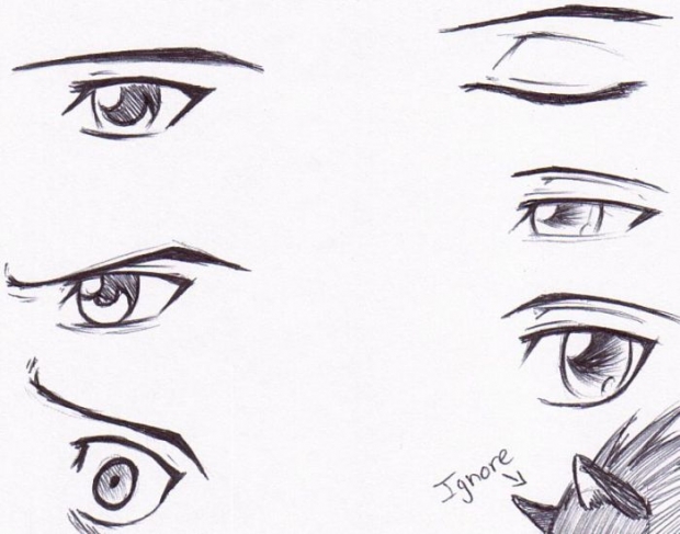 Rain (human) Eyes