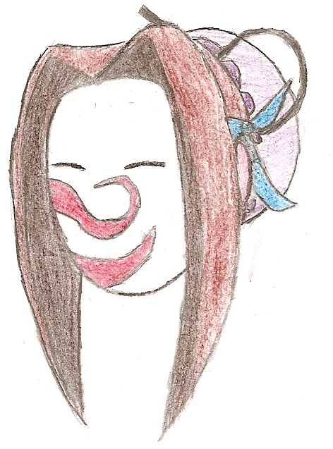 Haku' Face (colour)