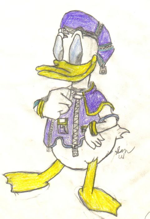 Kindom  Hearts Donald Duck2