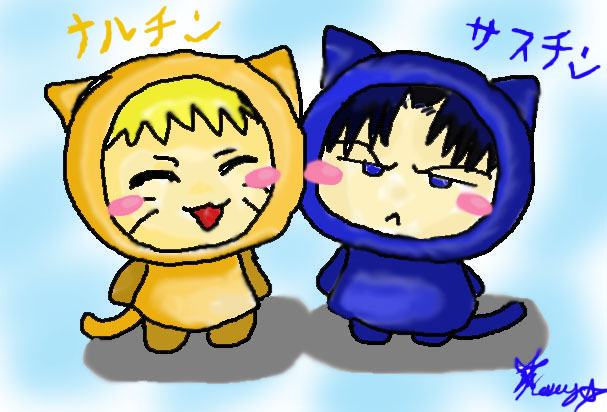 Sasuke N Naruto Kitty =)