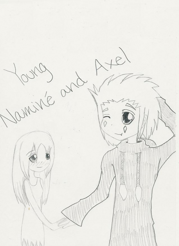 Young Namine And Axel