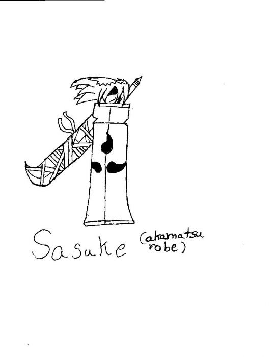 Sasuke In Akamatsu Robe