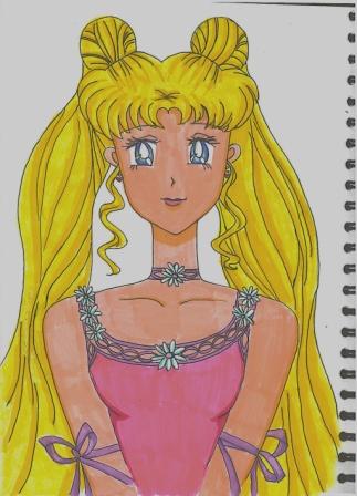 Pretty Usagi Colored