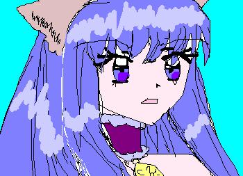 Mew Zakuro (my Best) In Paint!