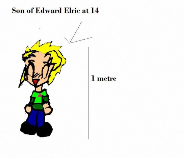 Edward Elric's Son At 14