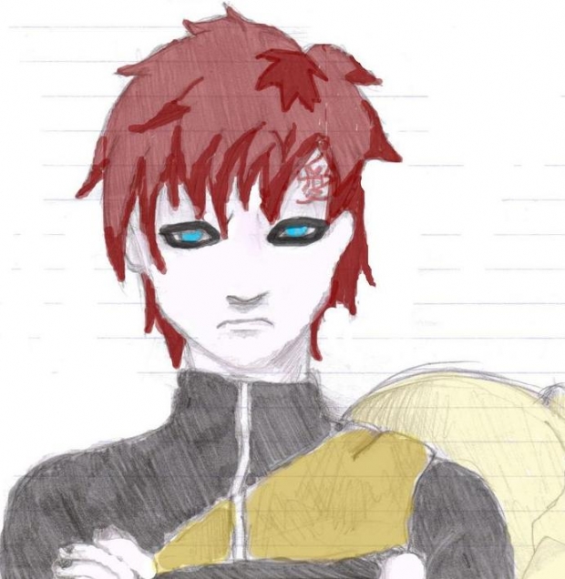 Gaara Of The Desert, Colored