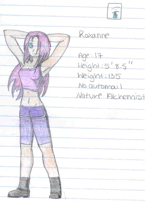 Roxanne, My Fma Oc