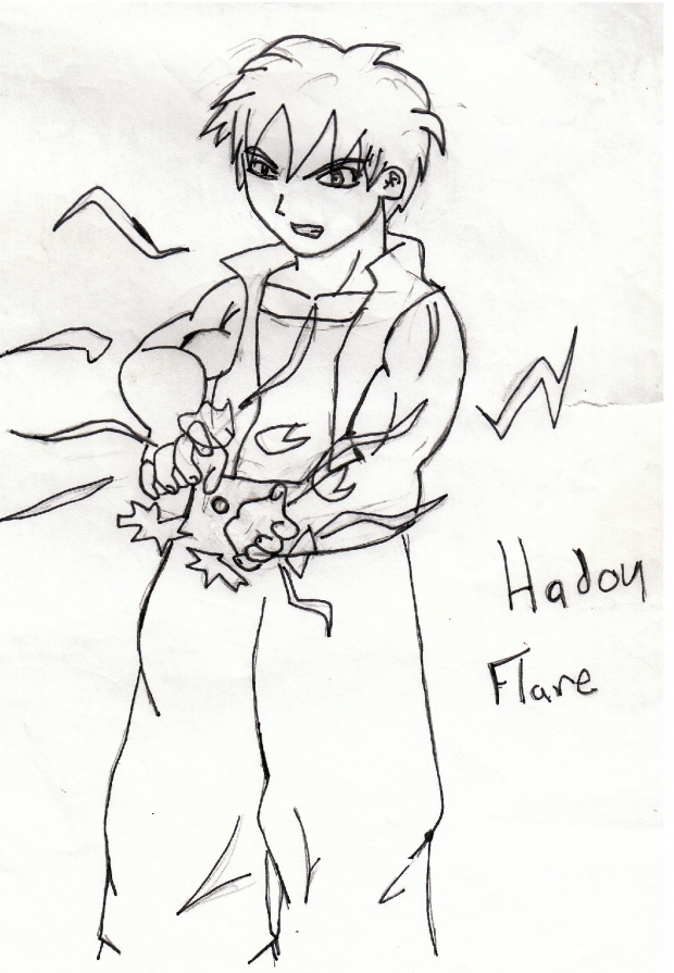 Kurt hadou flare sketch