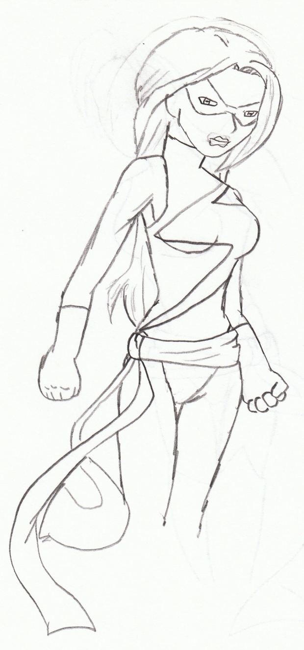 Ms Marvel preview sketch 2