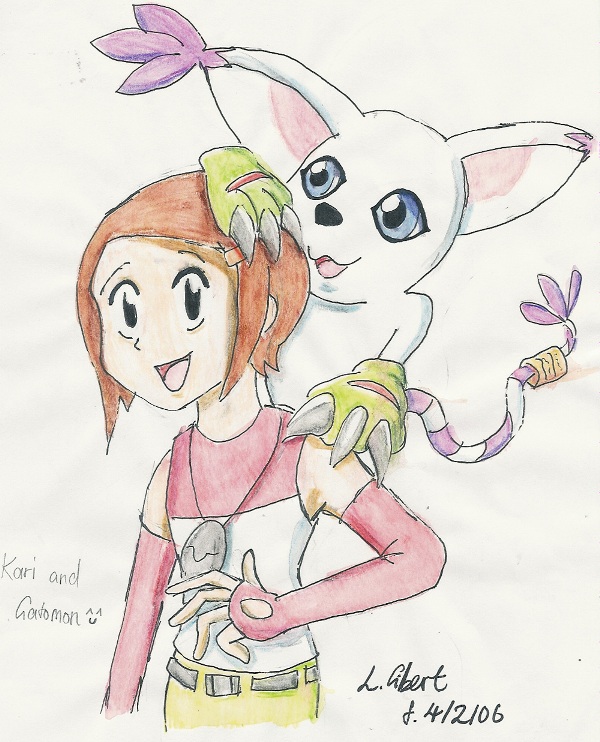 Kari And Gatomon