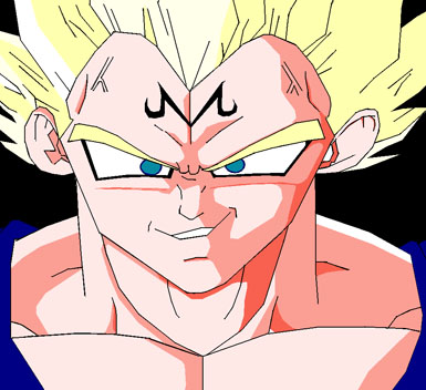 Smile Majin Vegeta