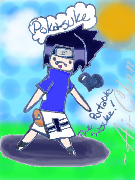 Poka-suke; The Pocket Sasuke!