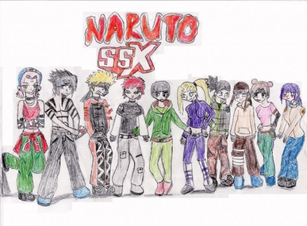 Rescanned Naruto Ssx