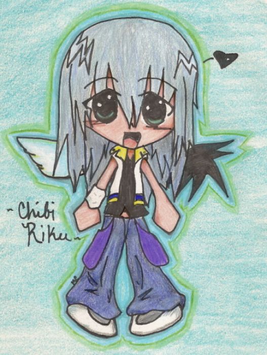 Colored Chibi Riku