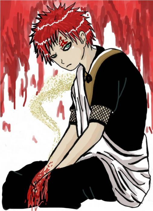 Gaara And Blood