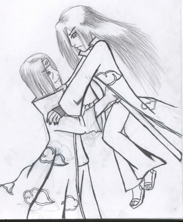 itachi and my character