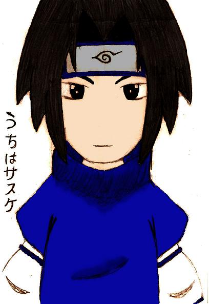 Chibi Sasuke Color